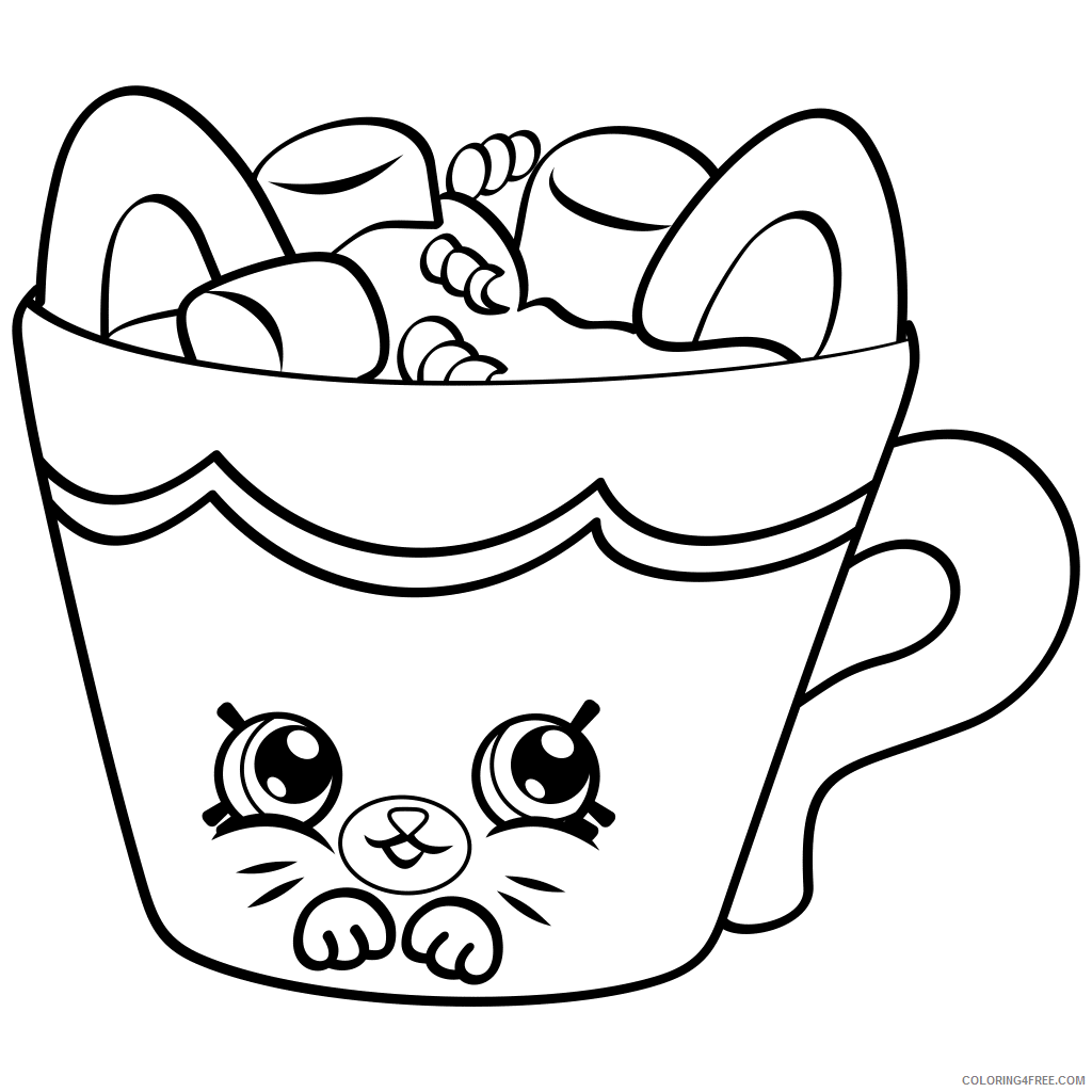 Shopkins Coloring Pages for Girls Free Shopkins Pictures Printable 2021 1241 Coloring4free