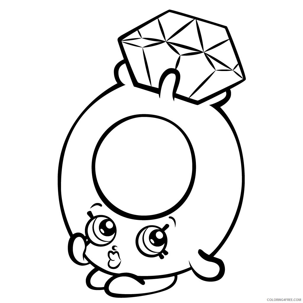 Shopkins Coloring Pages for Girls Printable Shopkins Printable 2021 1244 Coloring4free