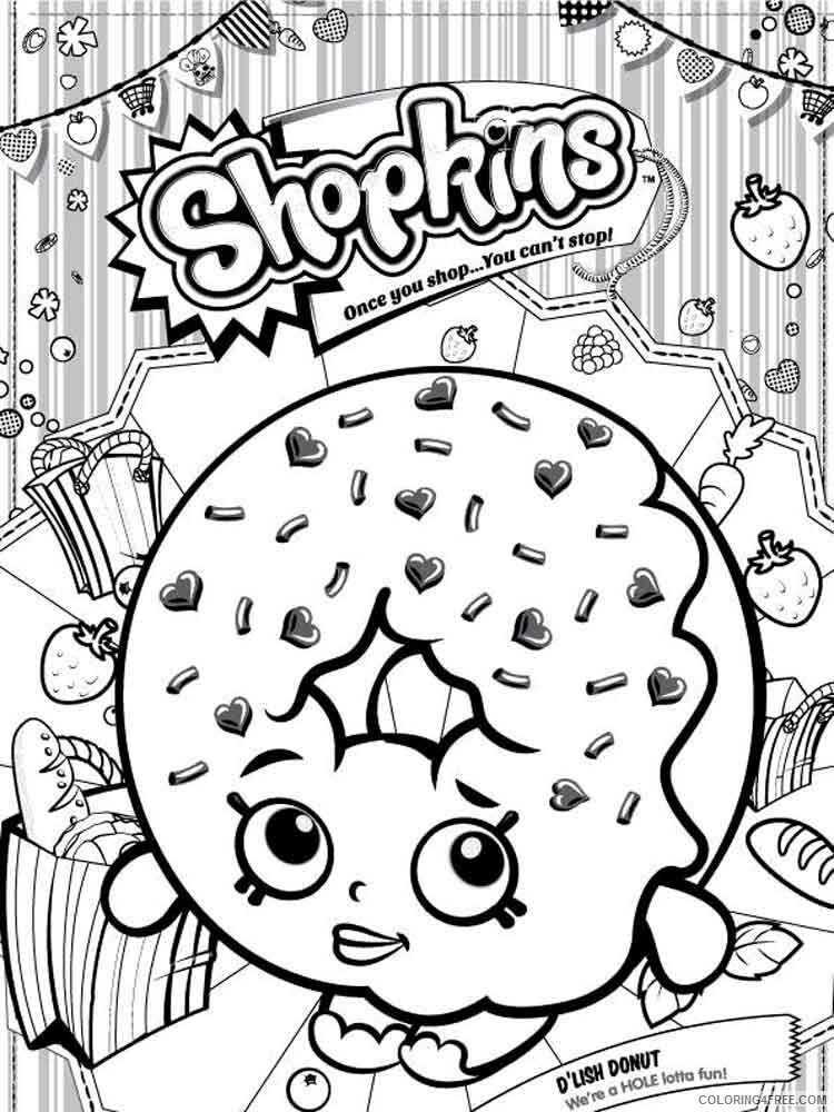 Shopkins Coloring Pages for Girls Shopkins 12 Printable 2021 1259 Coloring4free