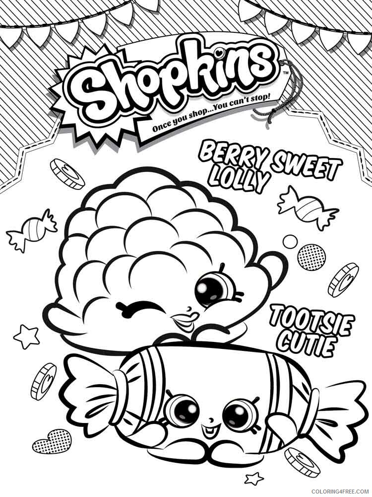 Shopkins Coloring Pages for Girls Shopkins 16 Printable 2021 1260 Coloring4free