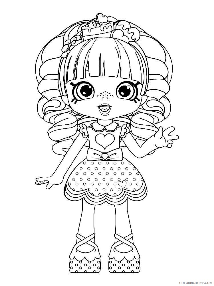 Shopkins Coloring Pages for Girls Shopkins 21 Printable 2021 1265 Coloring4free