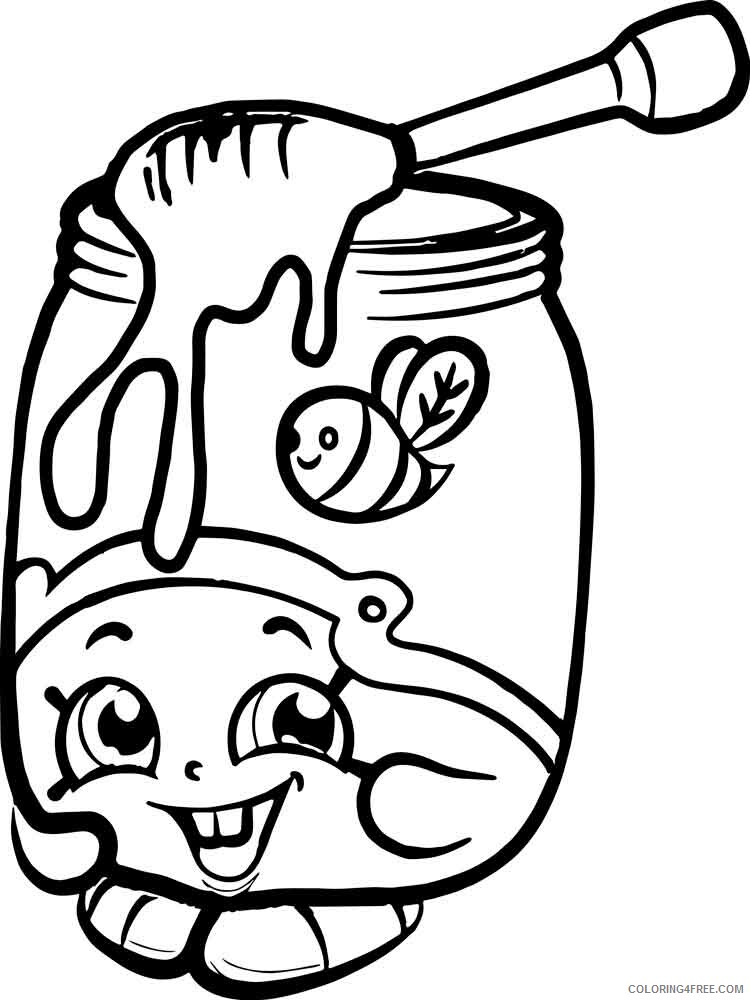 Shopkins Coloring Pages for Girls Shopkins 24 Printable 2021 1268 Coloring4free