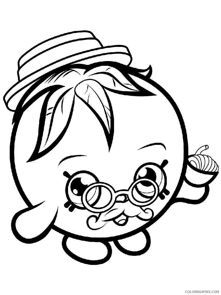 Shopkins Coloring Pages for Girls Shopkins 27 Printable 2021 1271 Coloring4free