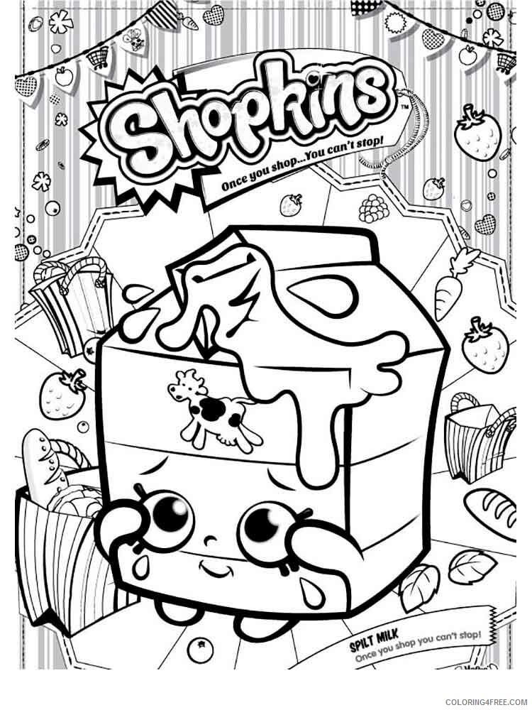 Shopkins Coloring Pages for Girls Shopkins 33 Printable 2021 1278 Coloring4free