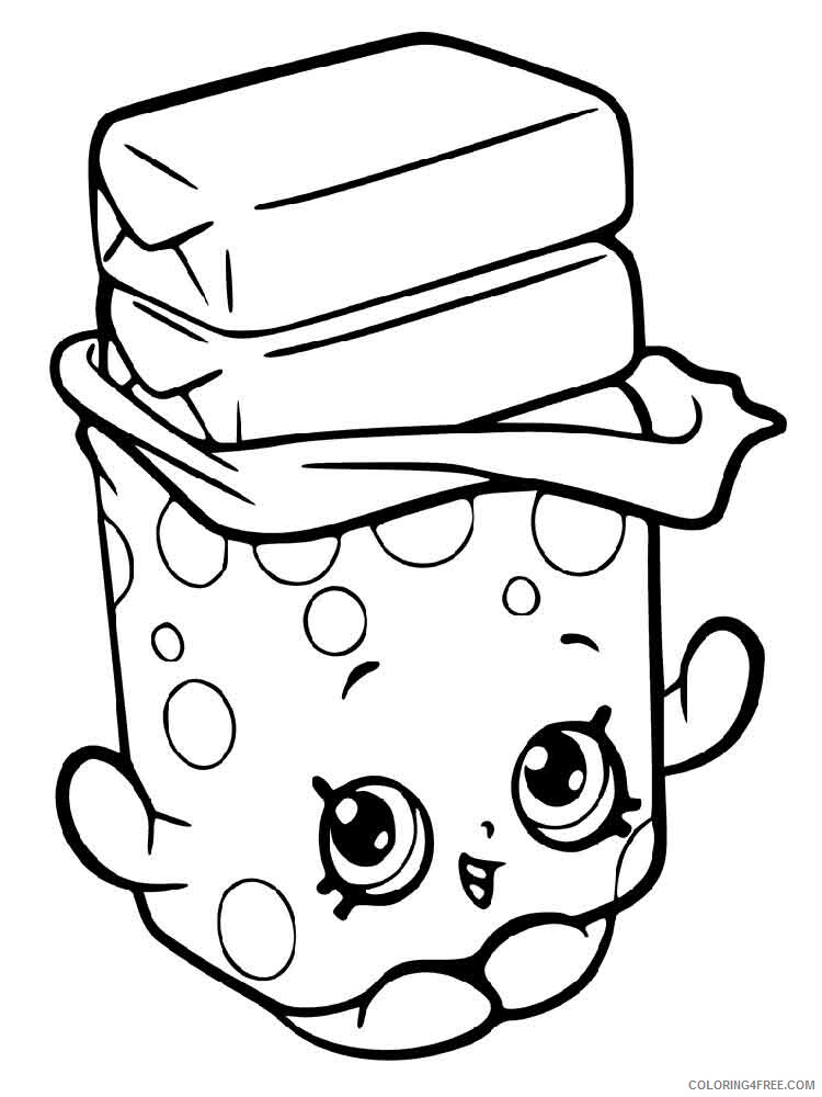 Shopkins Coloring Pages for Girls Shopkins 38 Printable 2021 1283 Coloring4free