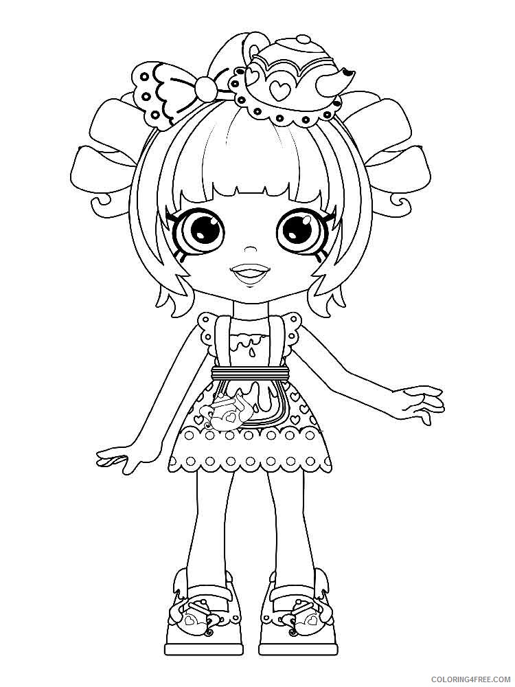 Shopkins Coloring Pages for Girls Shopkins 9 Printable 2021 1299 Coloring4free