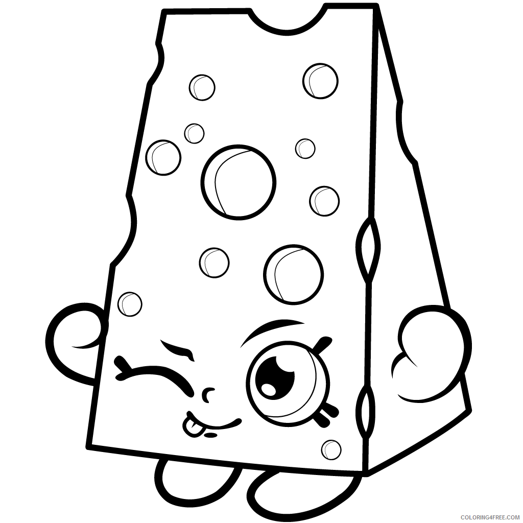 Shopkins Coloring Pages for Girls Shopkins Images Printable 2021 1250 Coloring4free