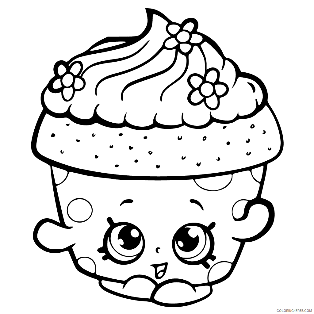 Shopkins Coloring Pages for Girls Shopkins Picture Printable 2021 1302 Coloring4free
