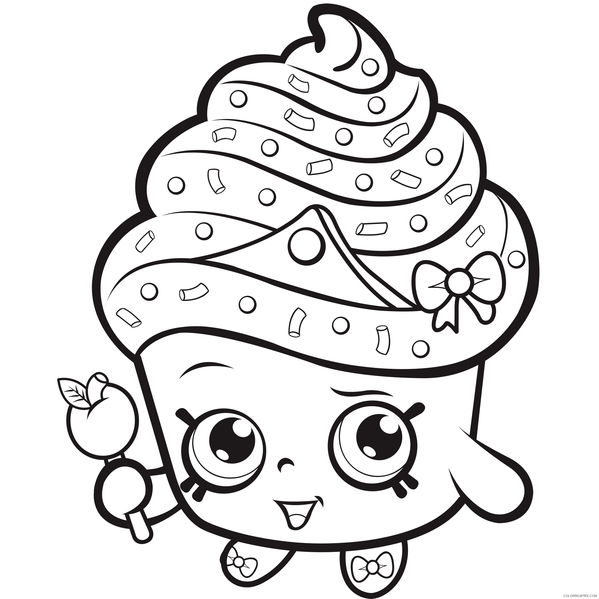 Shopkins Coloring Pages For Girls Shopkins Printable 2021 1248 Coloring4free Coloring4free Com