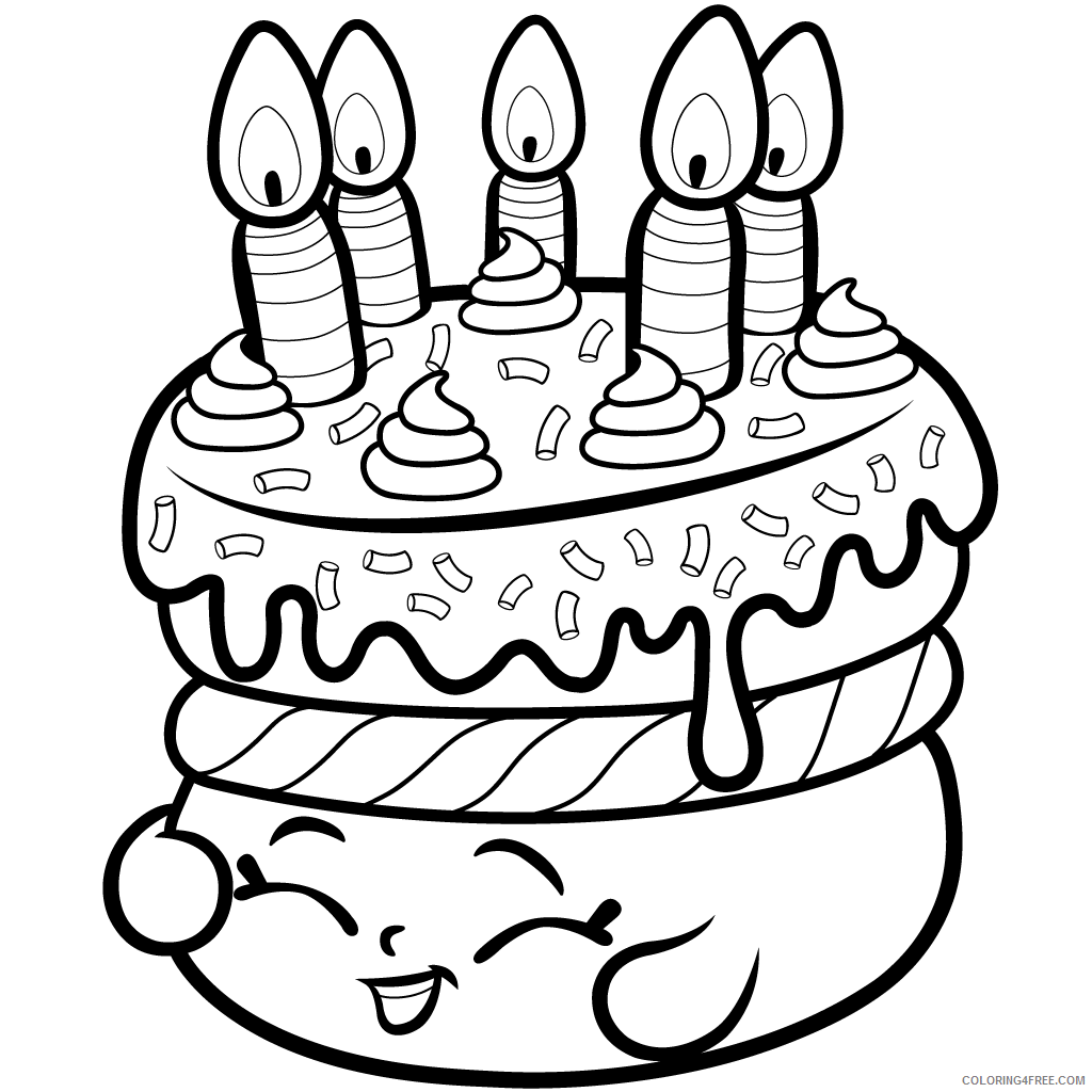 Shopkins Coloring Pages for Girls Shopkins Printable 2021 1254 Coloring4free