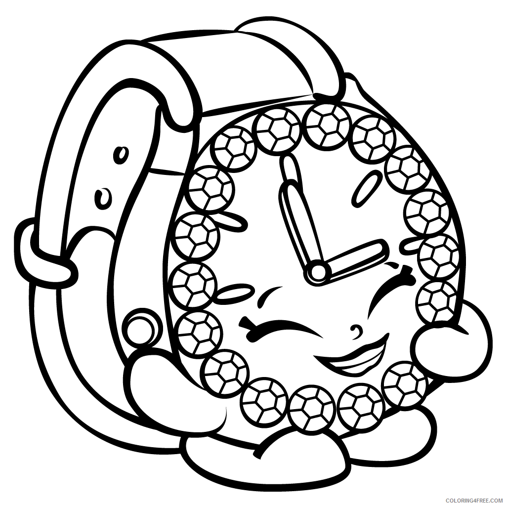 Shopkins Coloring Pages for Girls Shopkins Printable 2021 1255 Coloring4free
