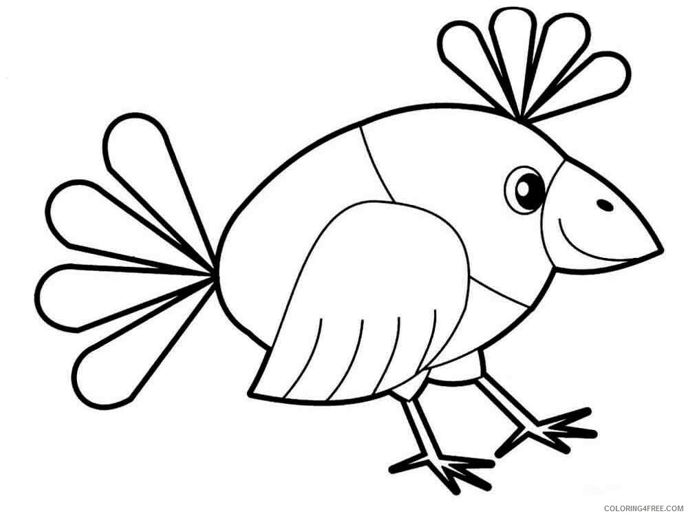 Simple Coloring Pages for Kids Simple 13 Printable 2021 568 Coloring4free
