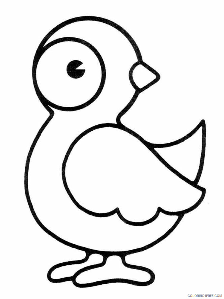 Simple Coloring Pages for Kids Simple 20 Printable 2021 574 Coloring4free