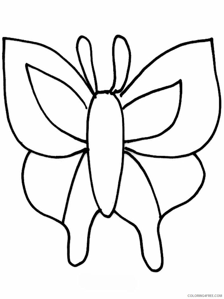 Simple Coloring Pages for Kids Simple 3 Printable 2021 579 Coloring4free