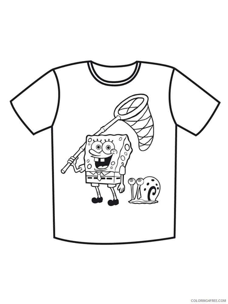 T Shirt Coloring Pages for Kids T shirt 3 Printable 2021 710 Coloring4free