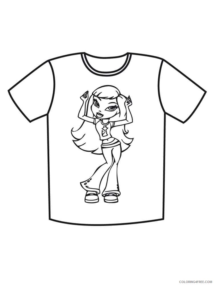T Shirt Coloring Pages For Kids T Shirt 4 Printable 2021 711 Coloring4free Coloring4free Com
