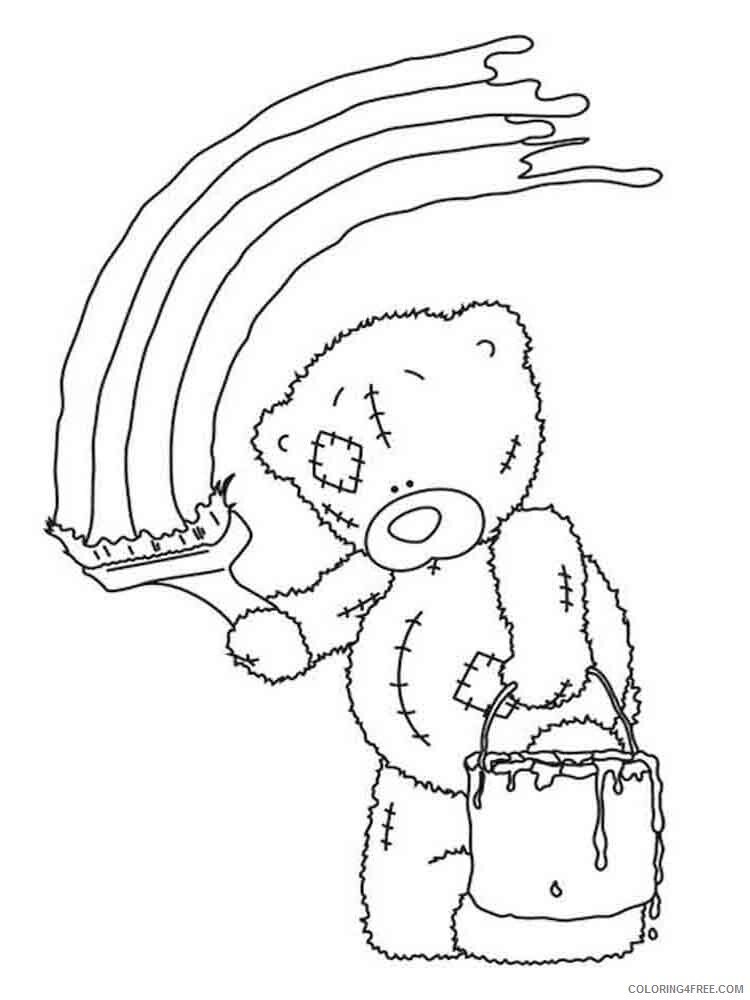 Teddy Bears Coloring Pages for Girls teddy bears 14 Printable 2021 1350 Coloring4free