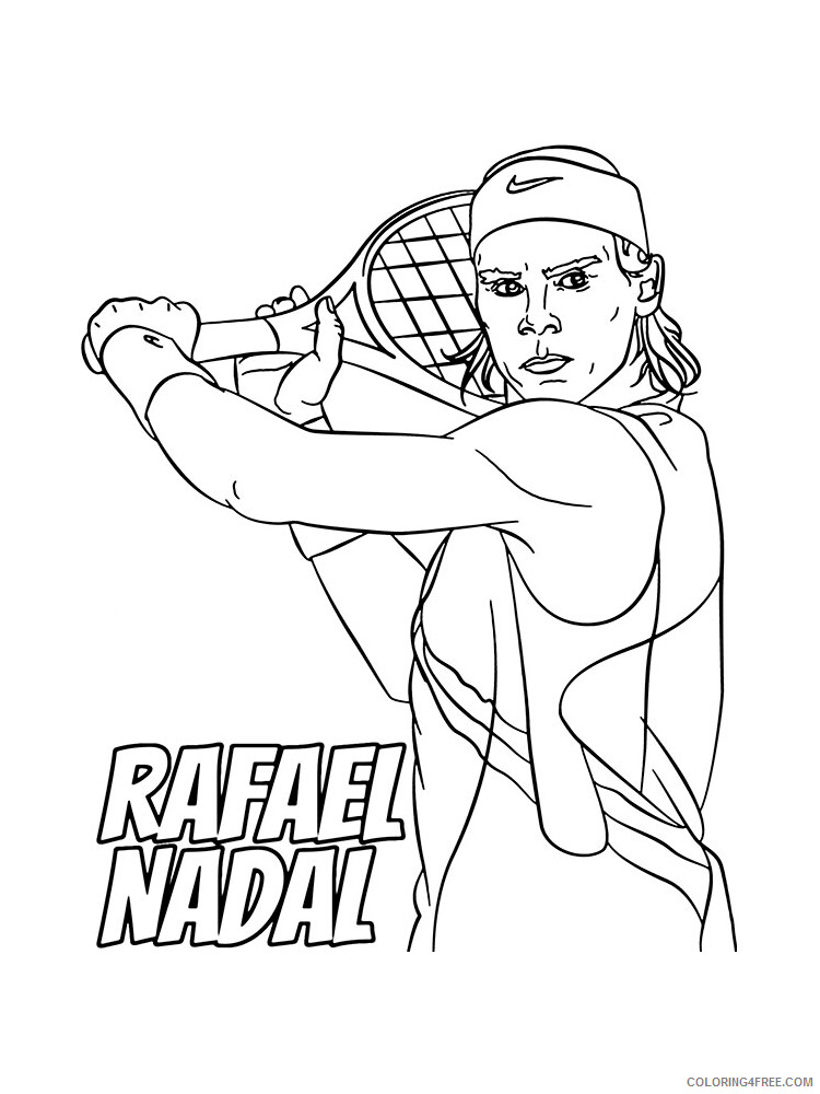 Tennis Coloring Pages for Kids Tennis 19 Printable 2021 660 Coloring4free