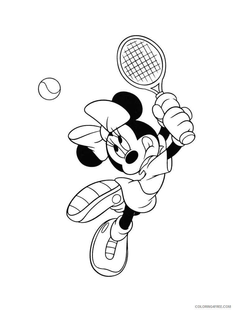 Tennis Coloring Pages for Kids Tennis 3 Printable 2021 663 Coloring4free