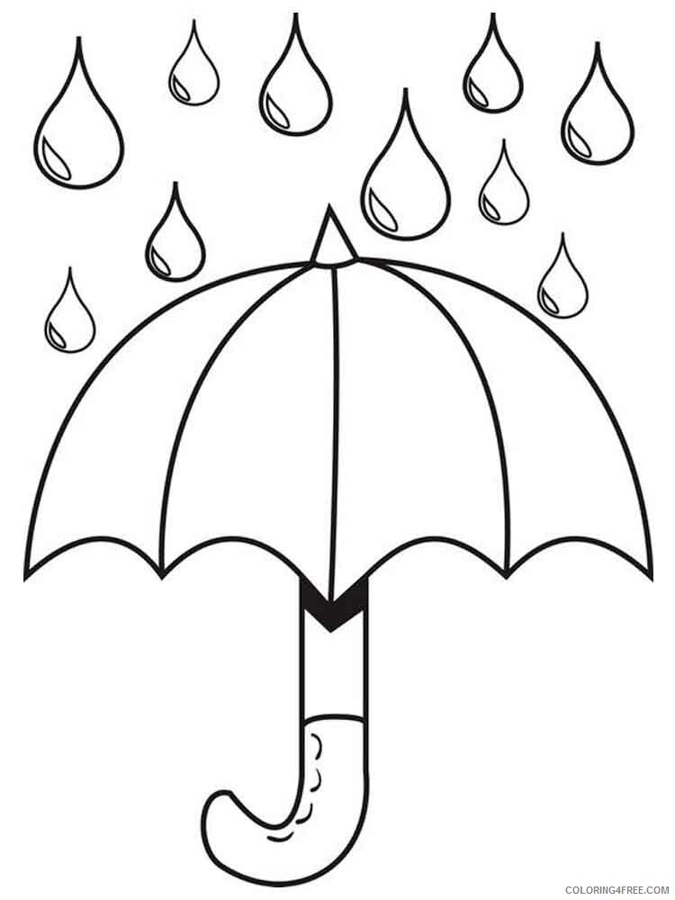 Umbrella Coloring Pages for Kids umbrella 1 Printable 2021 731 Coloring4free