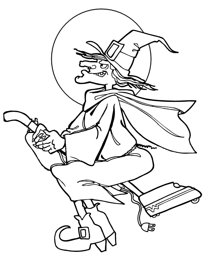 Witch Coloring Pages for Girls Photo of Witch Printable 2021 1405 Coloring4free