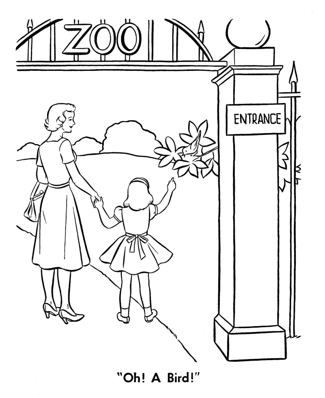 Zoo Coloring Pages for Kids Zoo Printable 2021 793 Coloring4free