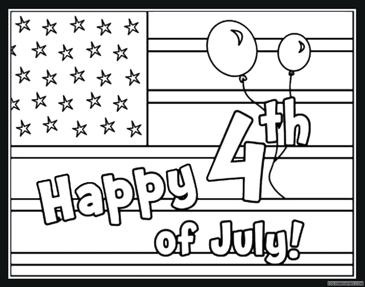 4th of July Coloring Pages 4th_july_coloring13 Printable 2021 0003 Coloring4free