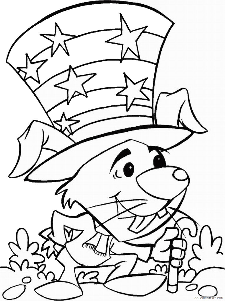 4th of July Coloring Pages 4th_july_coloring4 Printable 2021 0007 Coloring4free