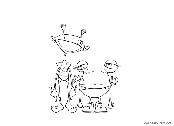 Alien Coloring Pages Aliens Printable 2021 0126 Coloring4free