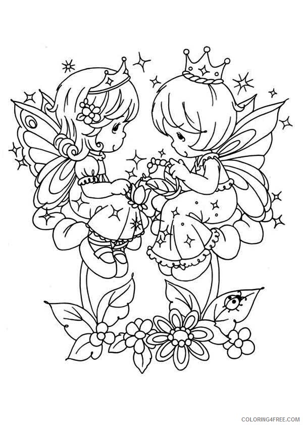 Angels Coloring Pages Precious Moments Angels Printable 2021 0199 Coloring4free