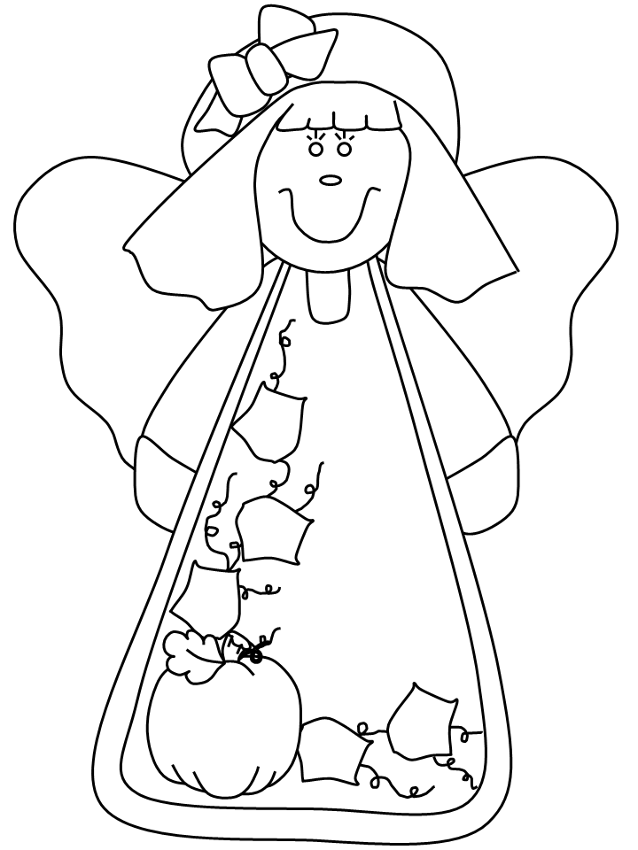 Angels Coloring Pages angel27 Printable 2021 0167 Coloring4free