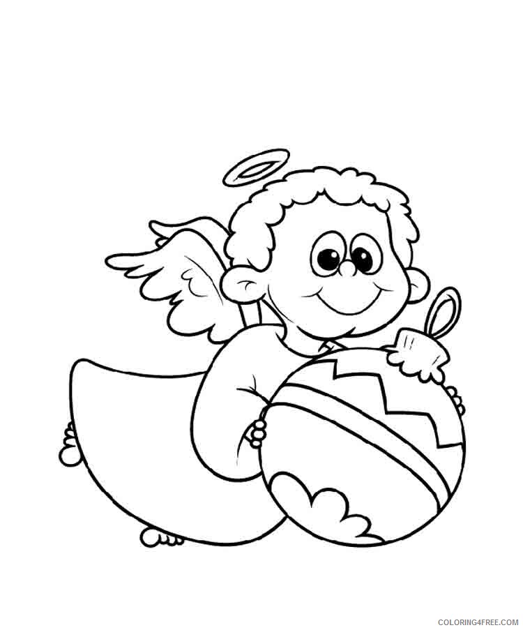 Angels Coloring Pages angels 2 Printable 2021 0180 Coloring4free