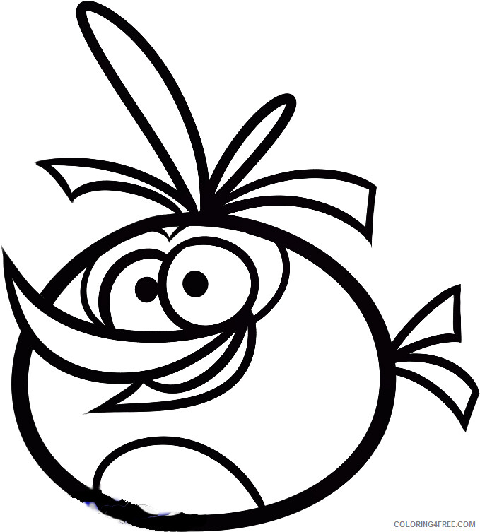 Angry Birds Coloring Pages Games Angry Bird 2 Printable 2021 0090 Coloring4free