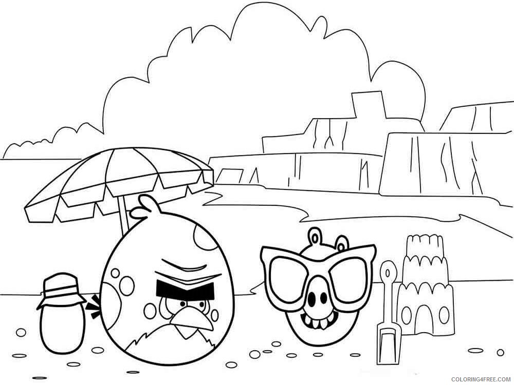 Angry Birds Coloring Pages Games Angry Birds 10 Printable 2021 0128 Coloring4free