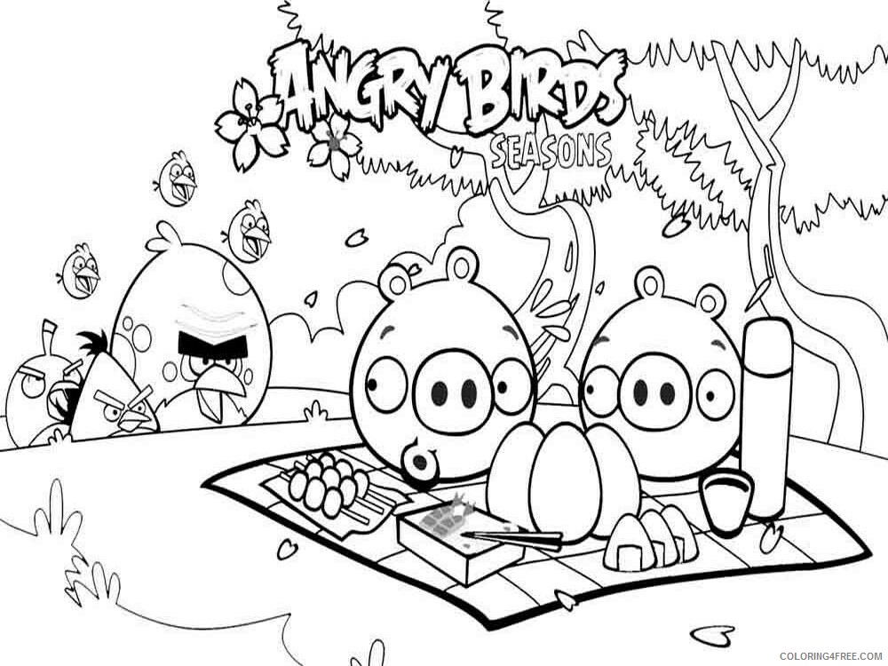 Angry Birds Coloring Pages Games Angry Birds 12 Printable 2021 0130 Coloring4free