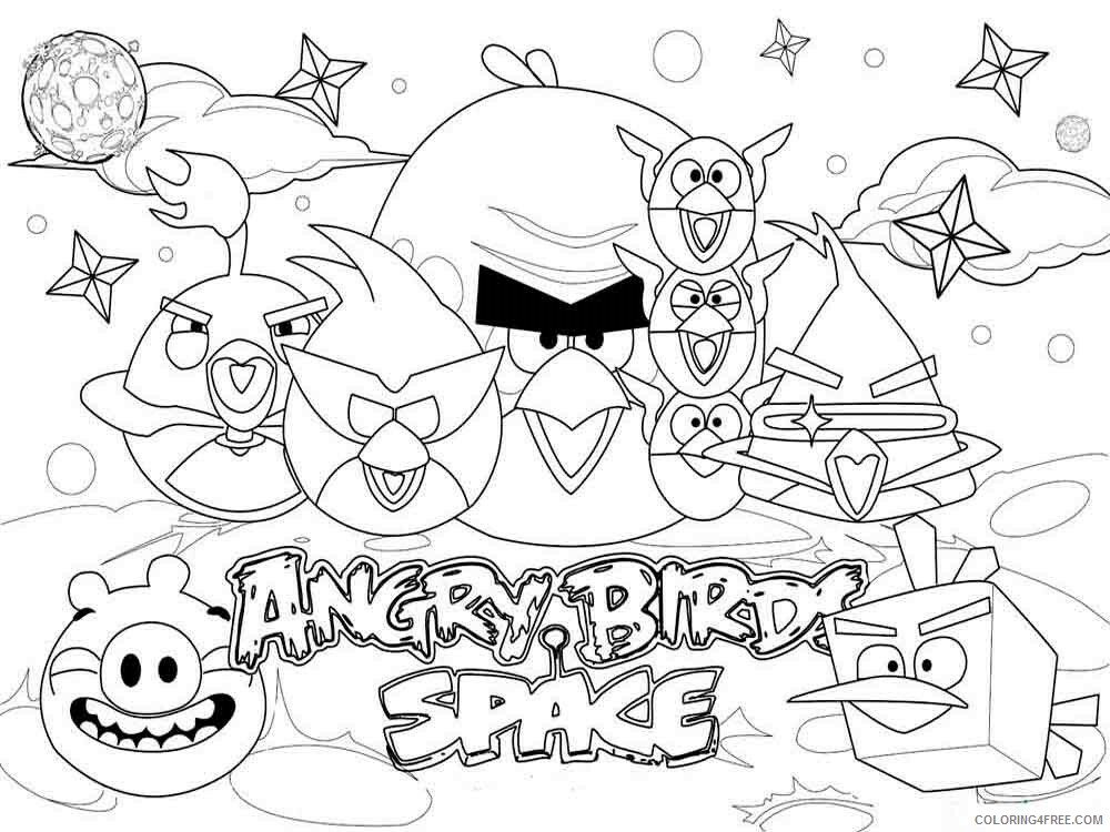 Angry Birds Coloring Pages Games Angry Birds 16 Printable 2021 0133 Coloring4free