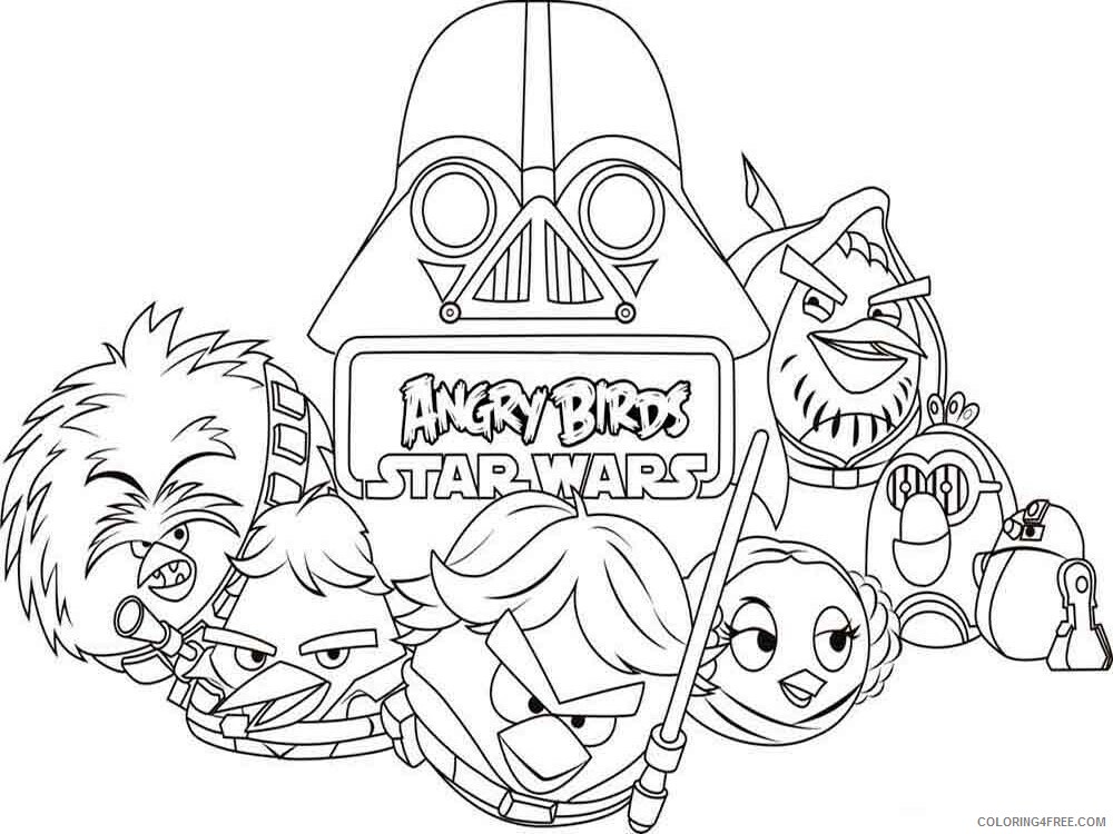 Angry Birds Coloring Pages Games Angry Birds 18 Printable 2021 0135 Coloring4free