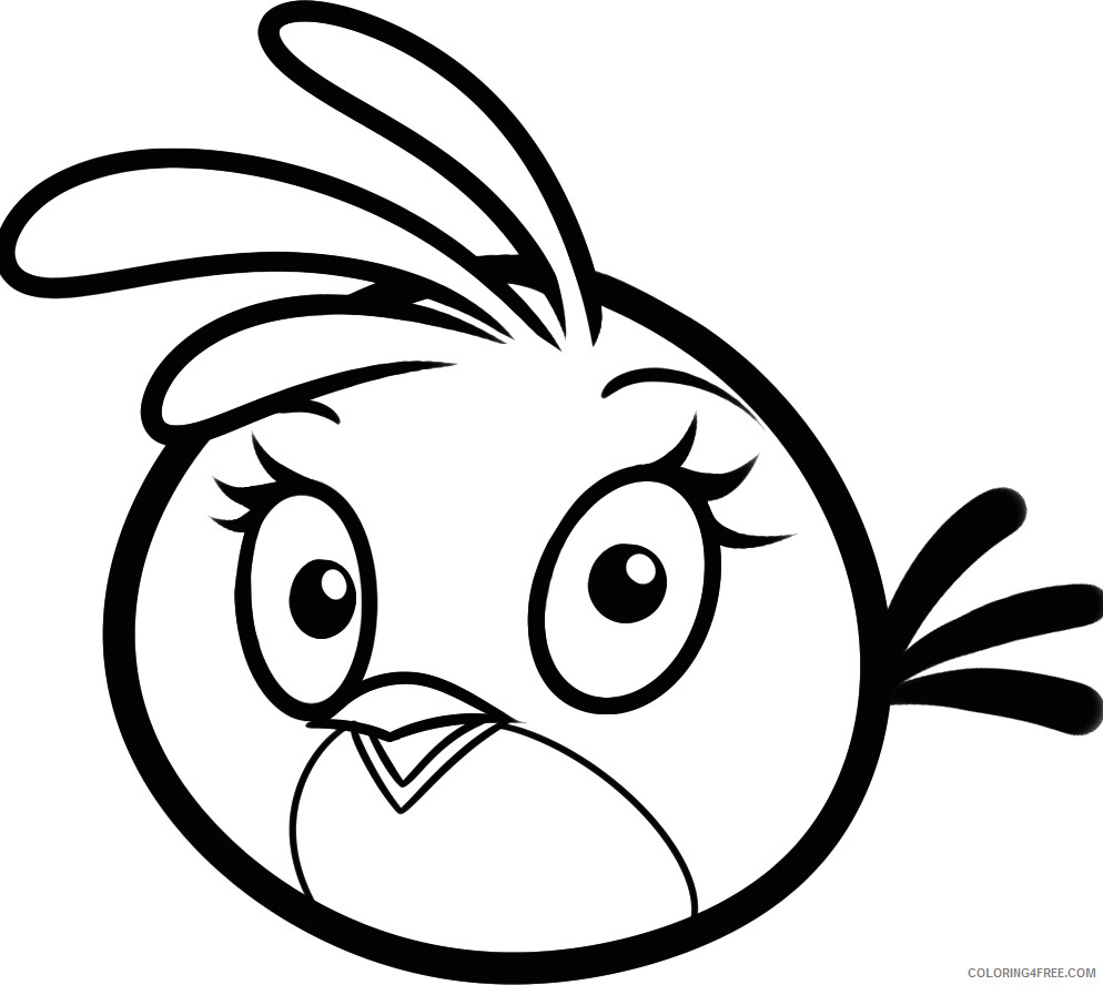 Angry Birds Coloring Pages Games Angry Birds Pictures Printable 2021 0154 Coloring4free
