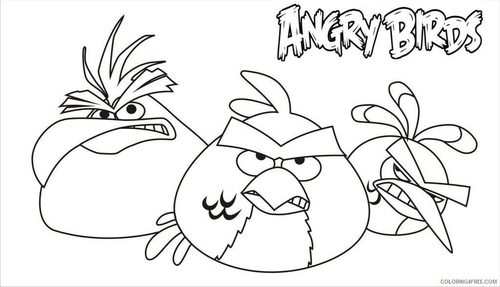 Angry Birds Coloring Pages Games Angry Birds Print Printable 2021 0149 Coloring4free
