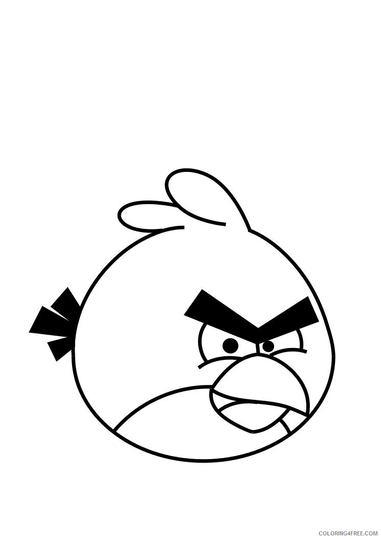 Angry Birds Coloring Pages Games For Angry Birds Printable 2021 0168 Coloring4free
