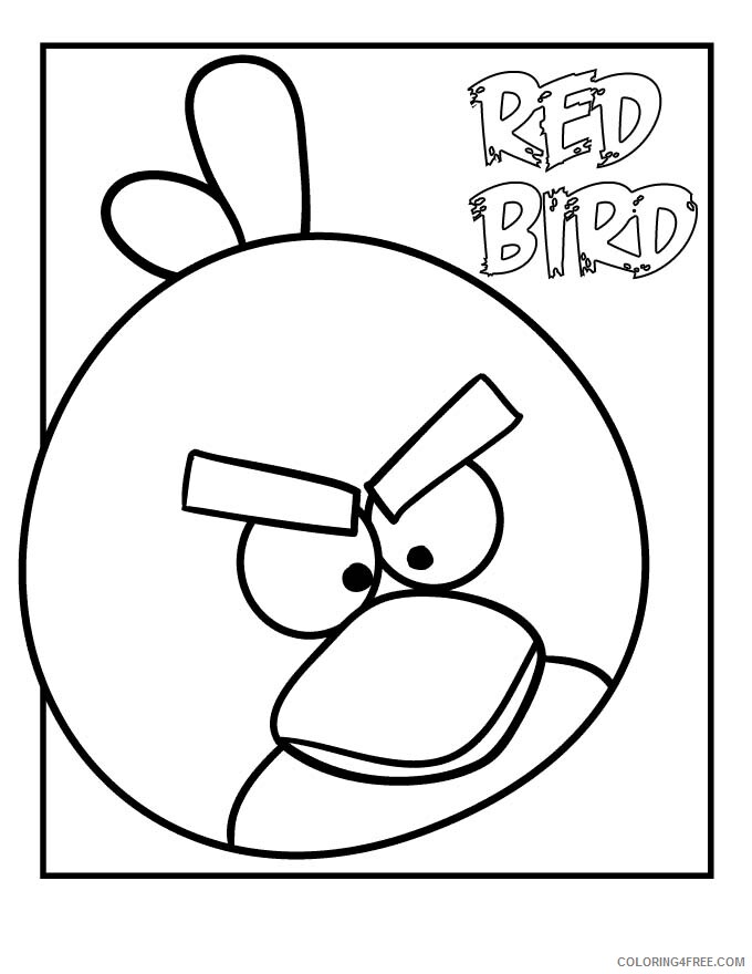Angry Birds Coloring Pages Games Printable Angry Birds Printable 2021 0172 Coloring4free