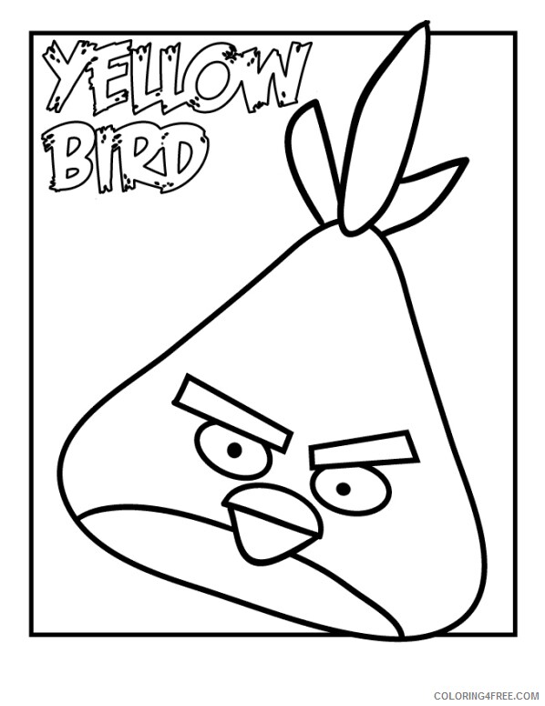 Angry Birds Coloring Pages Games angry birds 6aBfd Printable 2021 0097 Coloring4free