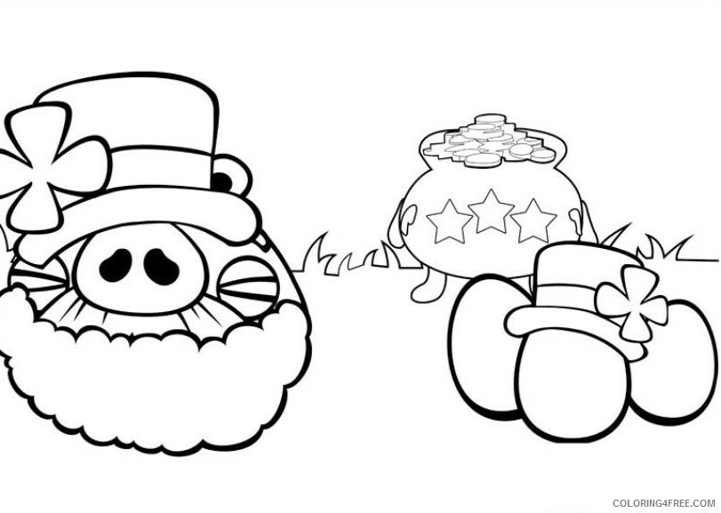 Angry Birds Coloring Pages Games angry birds V4jay Printable 2021 0124 Coloring4free