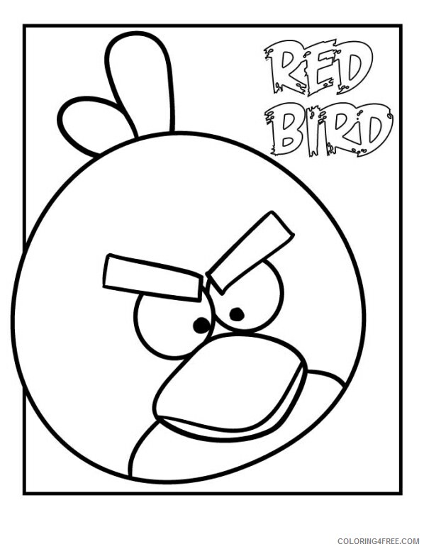 Angry Birds Coloring Pages Games angry birds c3dLQ Printable 2021 0100 Coloring4free