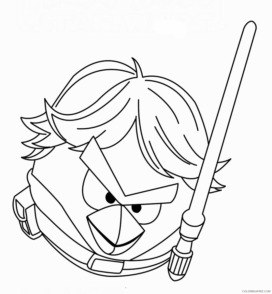 Angry Birds Coloring Pages Games angry_birds_cl10 Printable 2021 0056 Coloring4free
