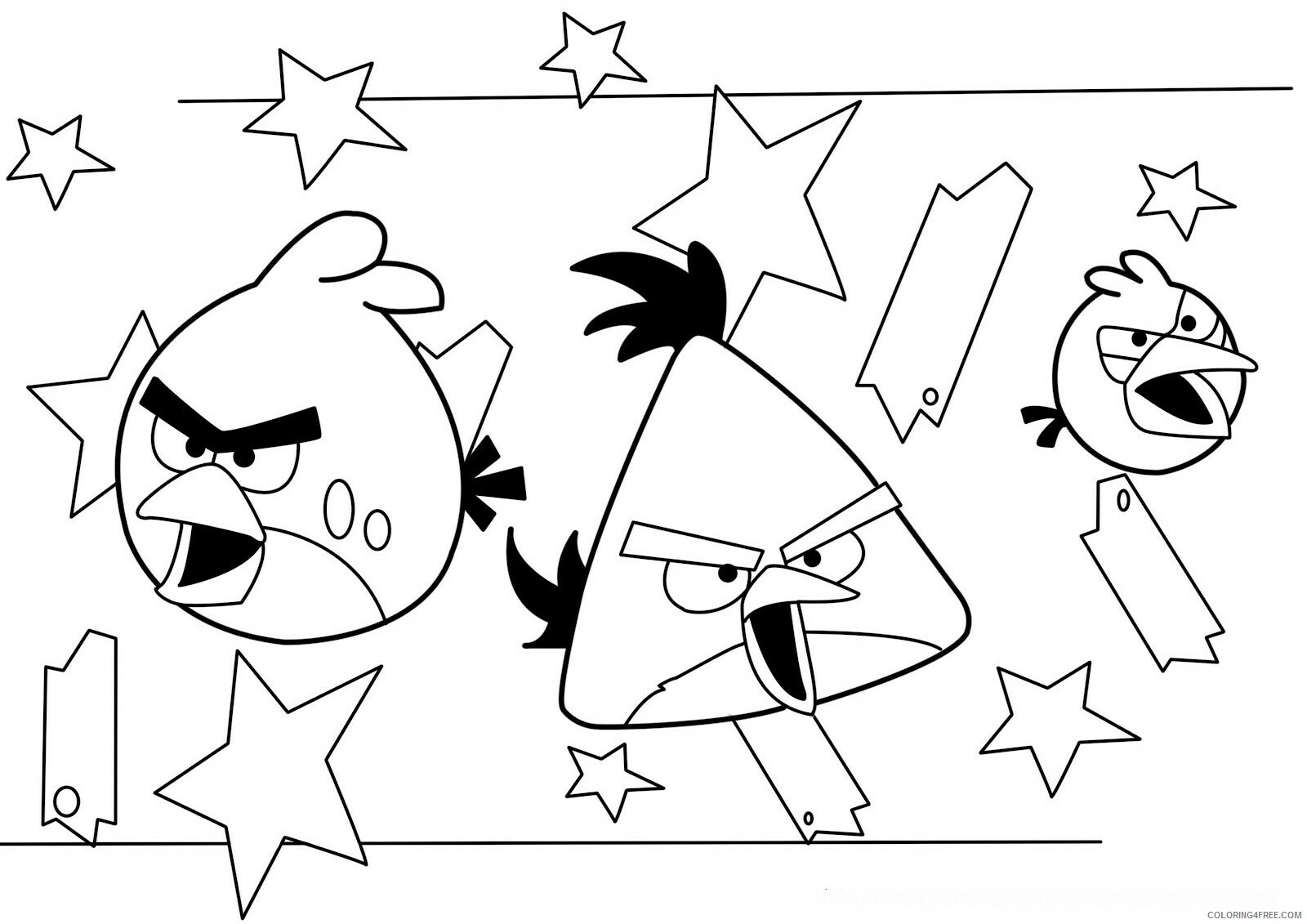 Angry Birds Coloring Pages Games angry_birds_cl14 Printable 2021 0058 Coloring4free
