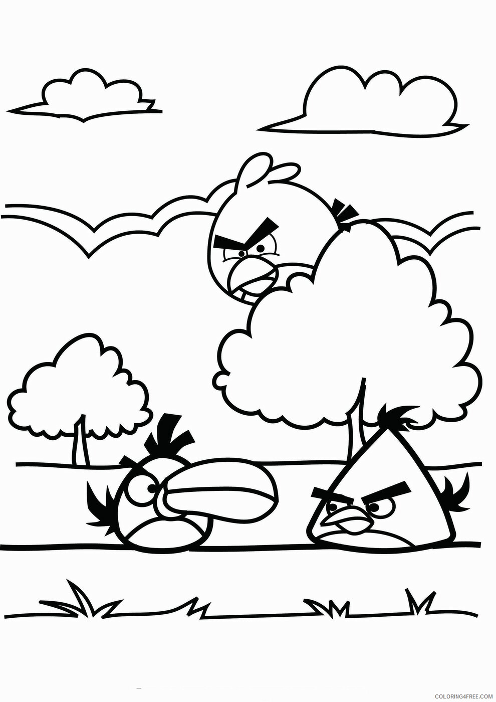Angry Birds Coloring Pages Games angry_birds_cl54 Printable 2021 0079 Coloring4free