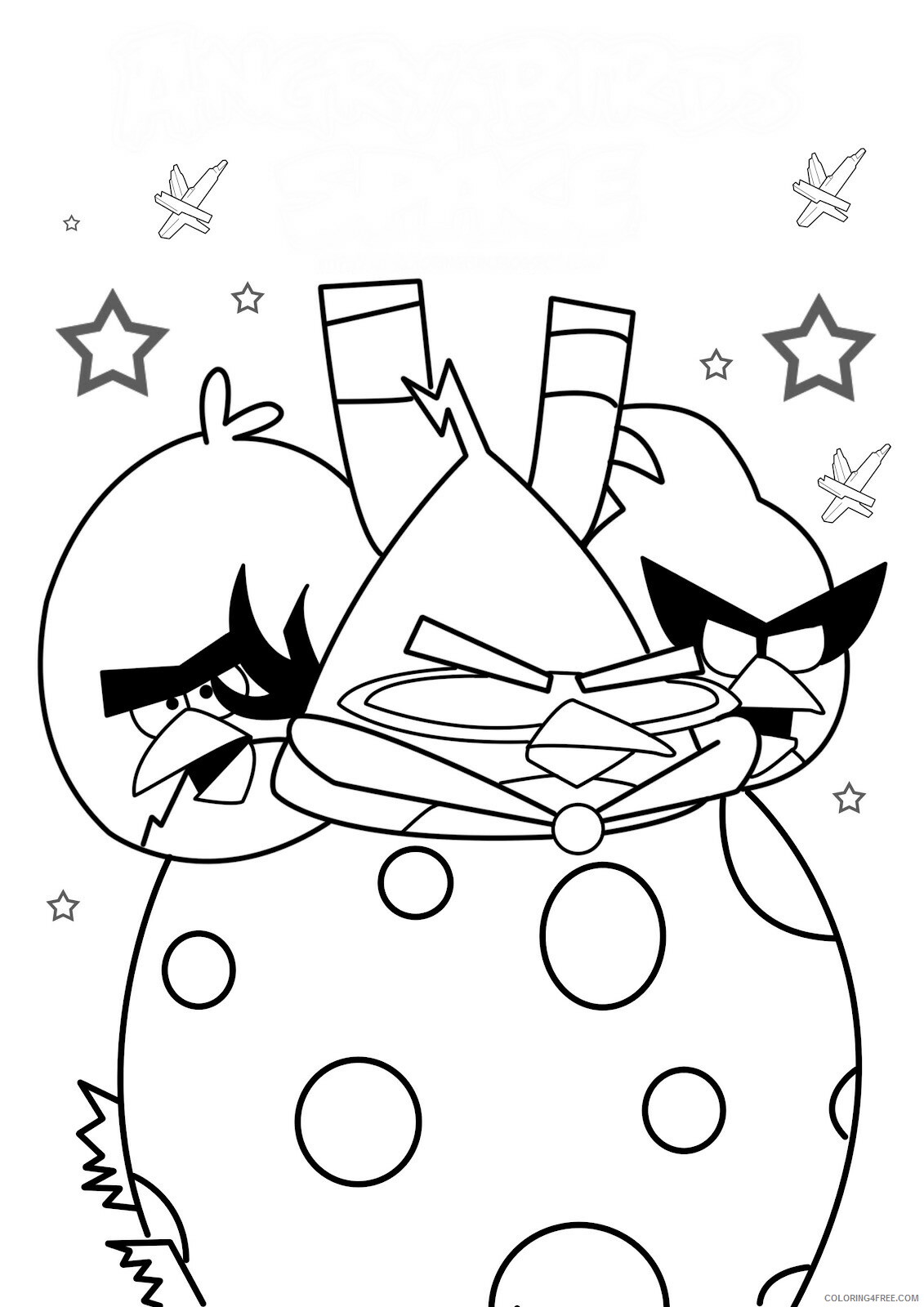 Angry Birds Coloring Pages Games angry_birds_cl9 Printable 2021 0086 Coloring4free