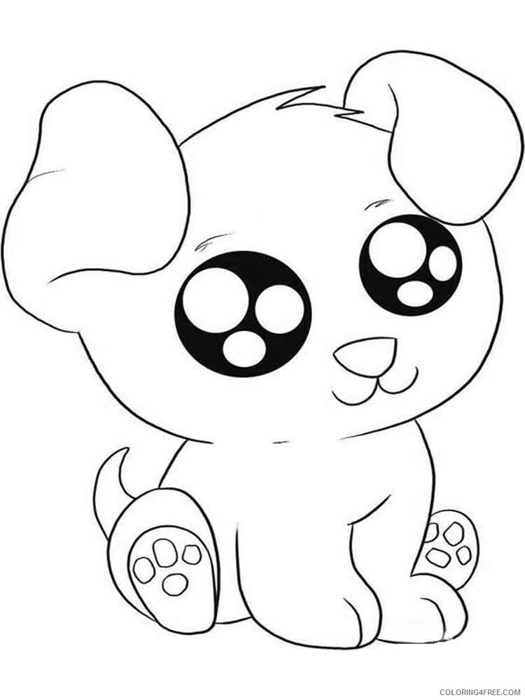 Anime Animals Coloring Pages anime animals 12 Printable 2021 0205 Coloring4free