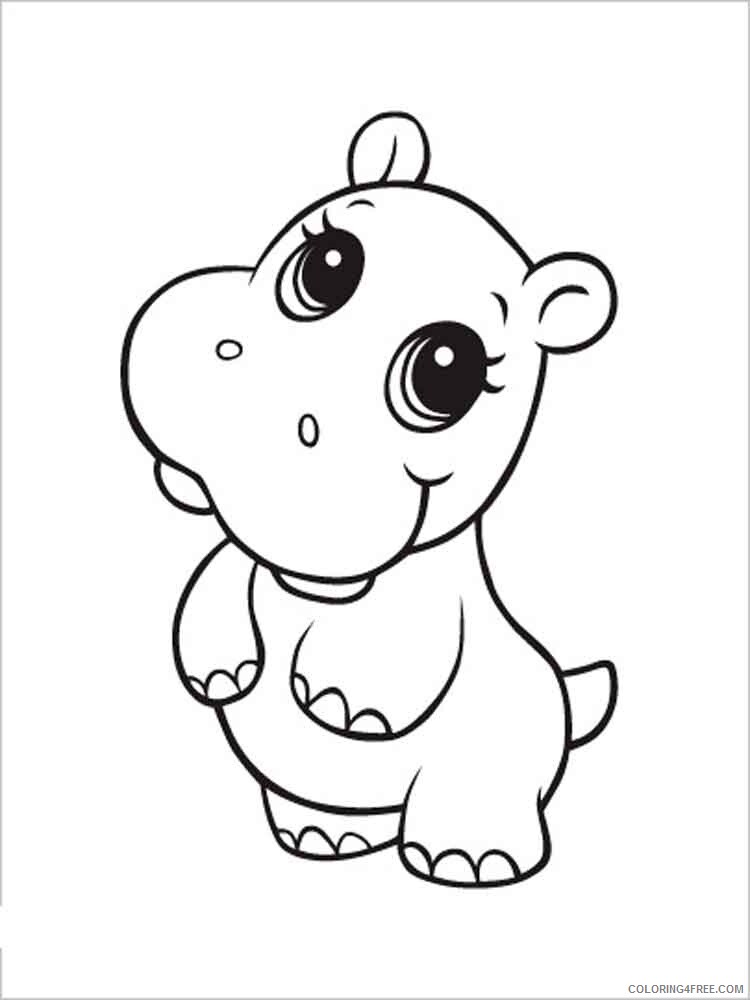 Anime Animals Coloring Pages anime animals 4 Printable 2021 0211 Coloring4free